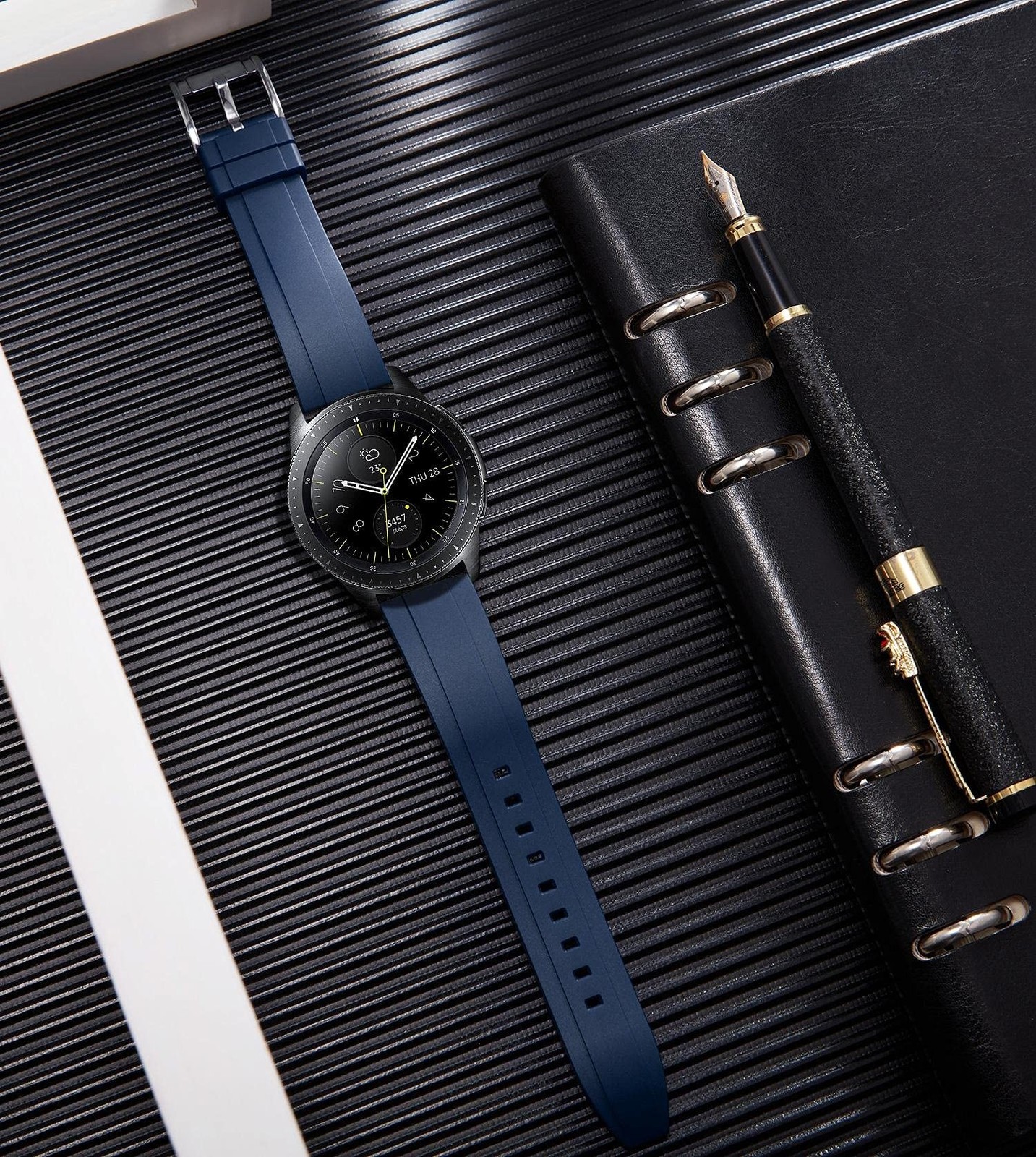 BINLUN Quick Release Silicone Watch Bands Replacement Rubber Watch Straps 18m…