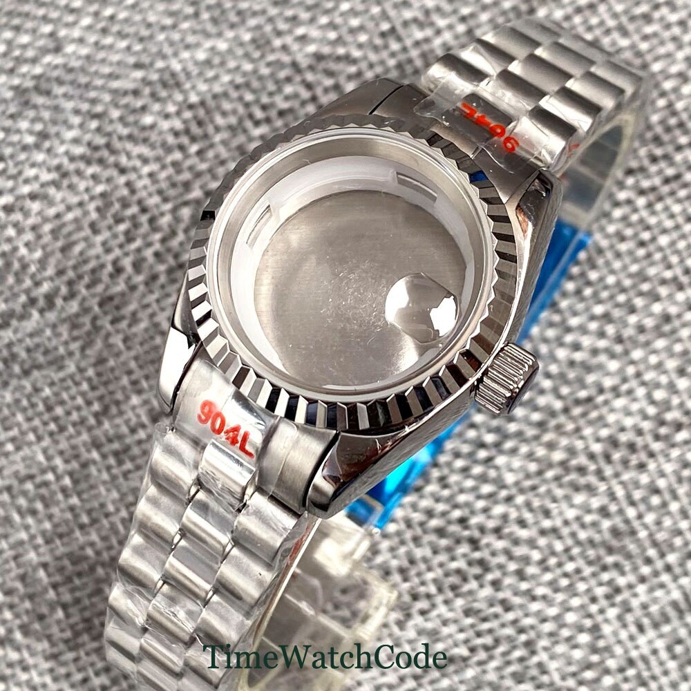 26mm Women Watch Case for NH05A NH06A Movement Sapphire Crystal Lady Watches