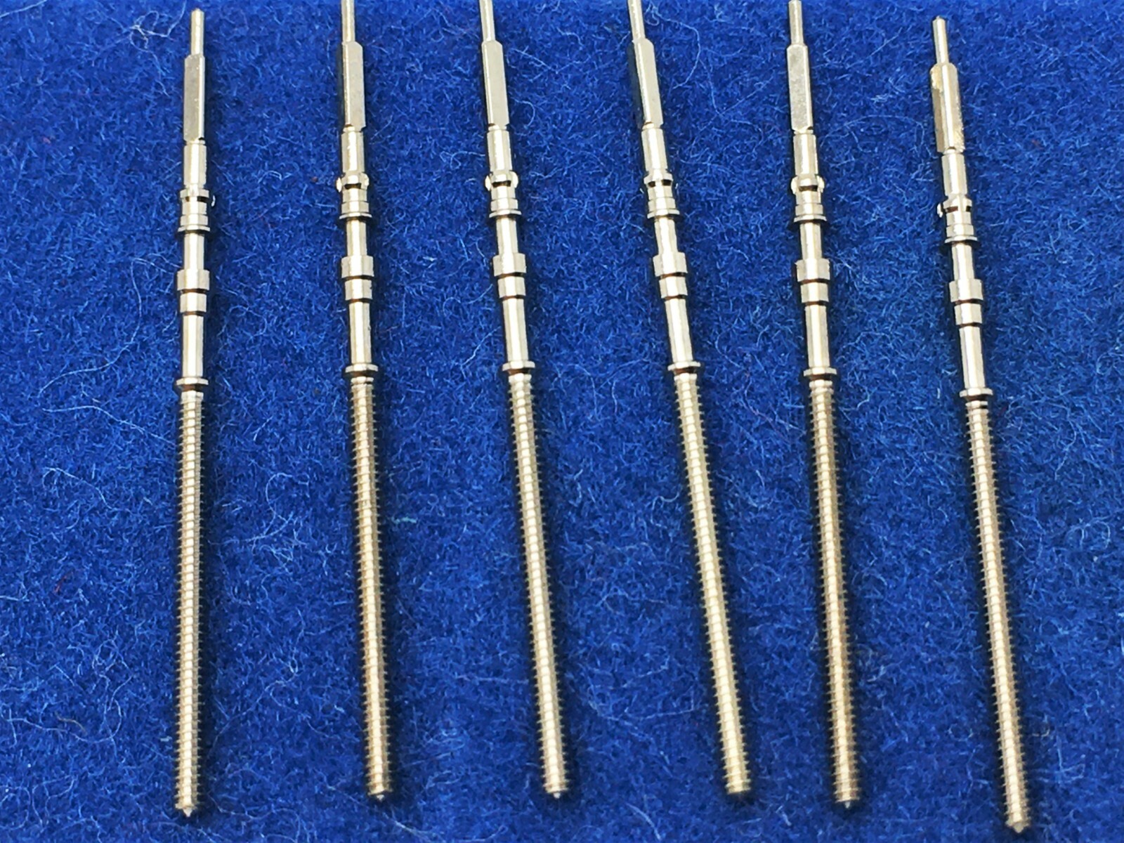 WATCH PARTS NEW “2” SEIKO WINDING STEMS FOR 4R35 4R36 NH35, NH36 AUTOMATIC WATCH