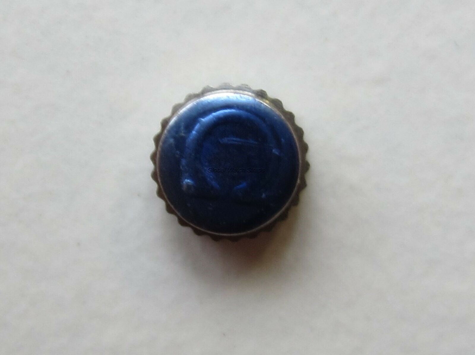 Omega N.O.S. ø 4.0 mm steel watch crown thread size 0.9 mm