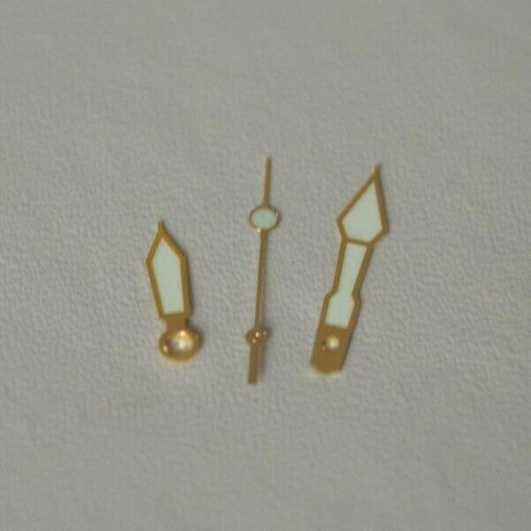 Gold Seiko Diver Style Watch Hand Set – 150/90/20 – 6309, 7002, 7S26, NH36 Etc
