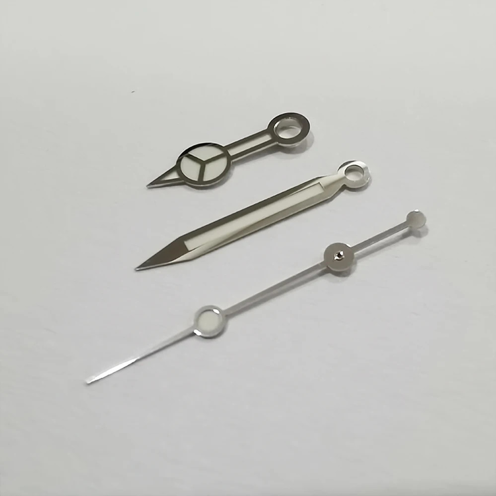 Green Luminous Watch Hands Set For Rolex Submariner 16610LV 16613 16610LN 3135