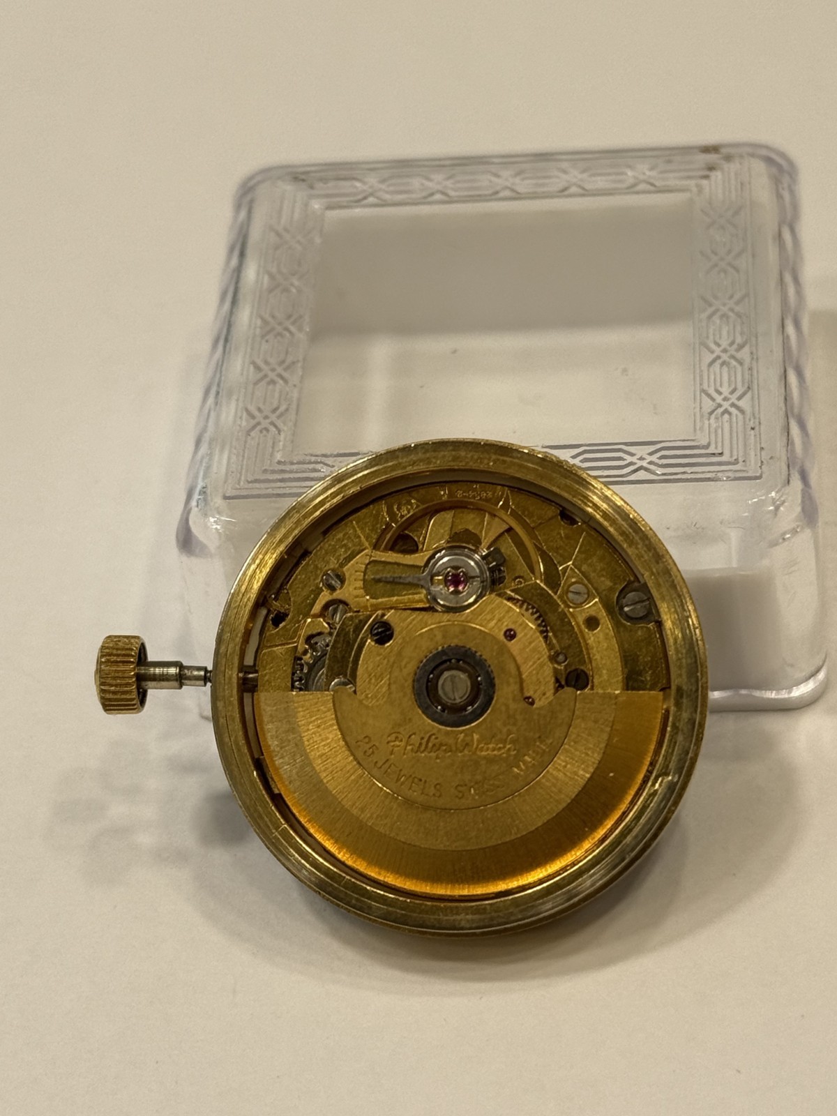 Movement Philip Watch Eta 2834-2 Automatic Swiss Made 25 Jewels Running