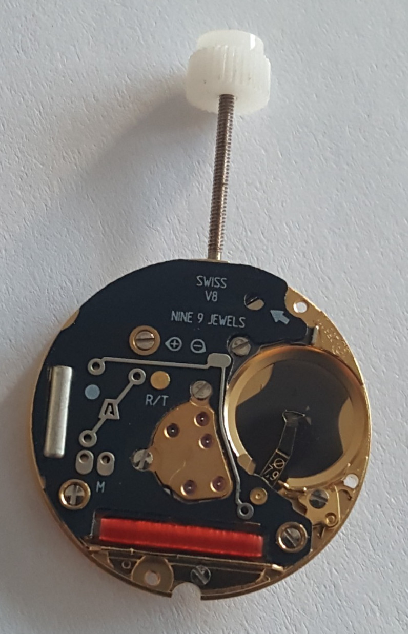 ETA Movement Caliber 256.111 H0 Hour Wheel Height 1.04mm