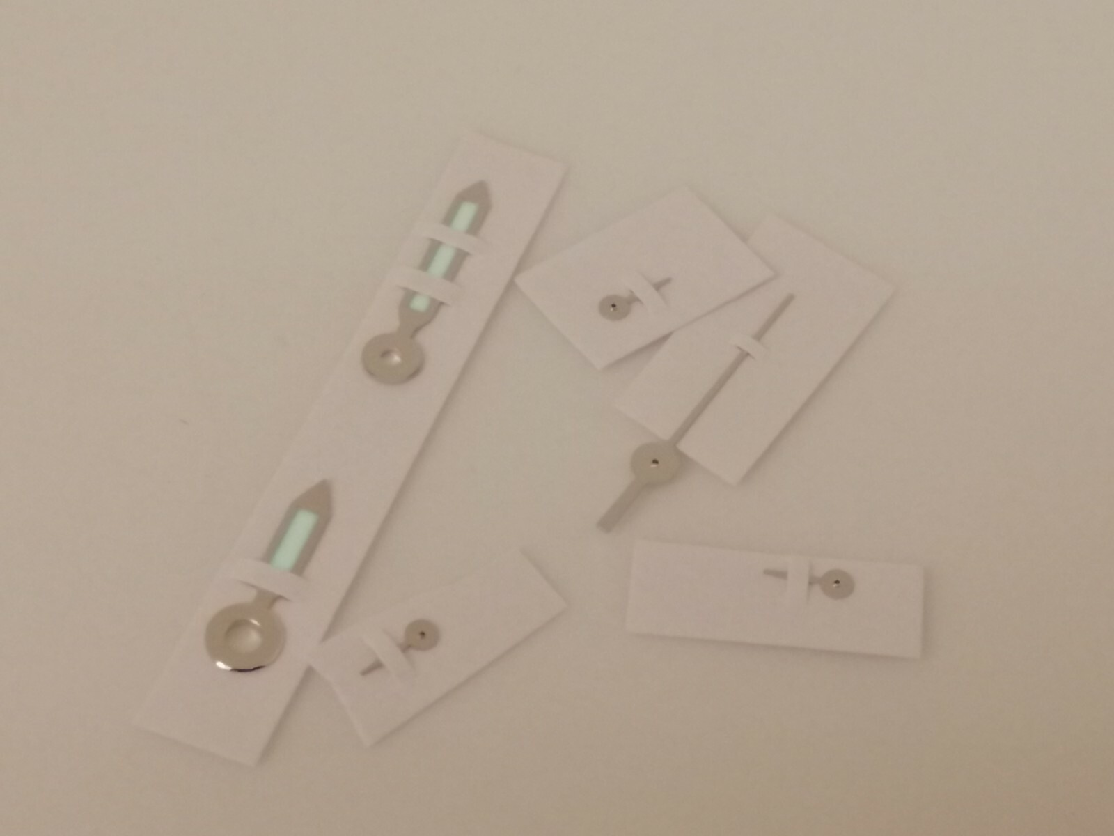 CARTIER ROADSTER W62007X6 XL CHRONO AUTO WATCH HAND SET (NOS & 100% ORIGINAL)
