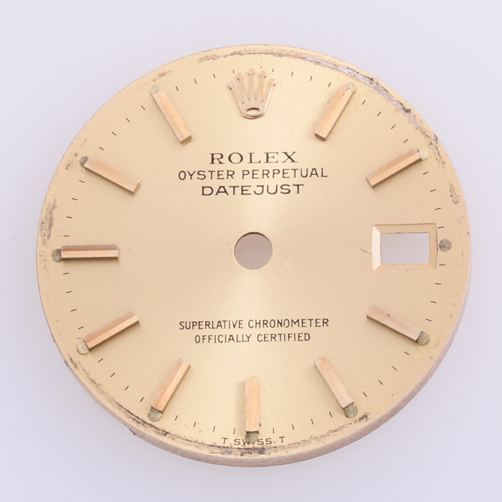 Rolex Lady Datejust 26mm Champagne Stick Dial TSwissT 6917 69173 69178 #i24