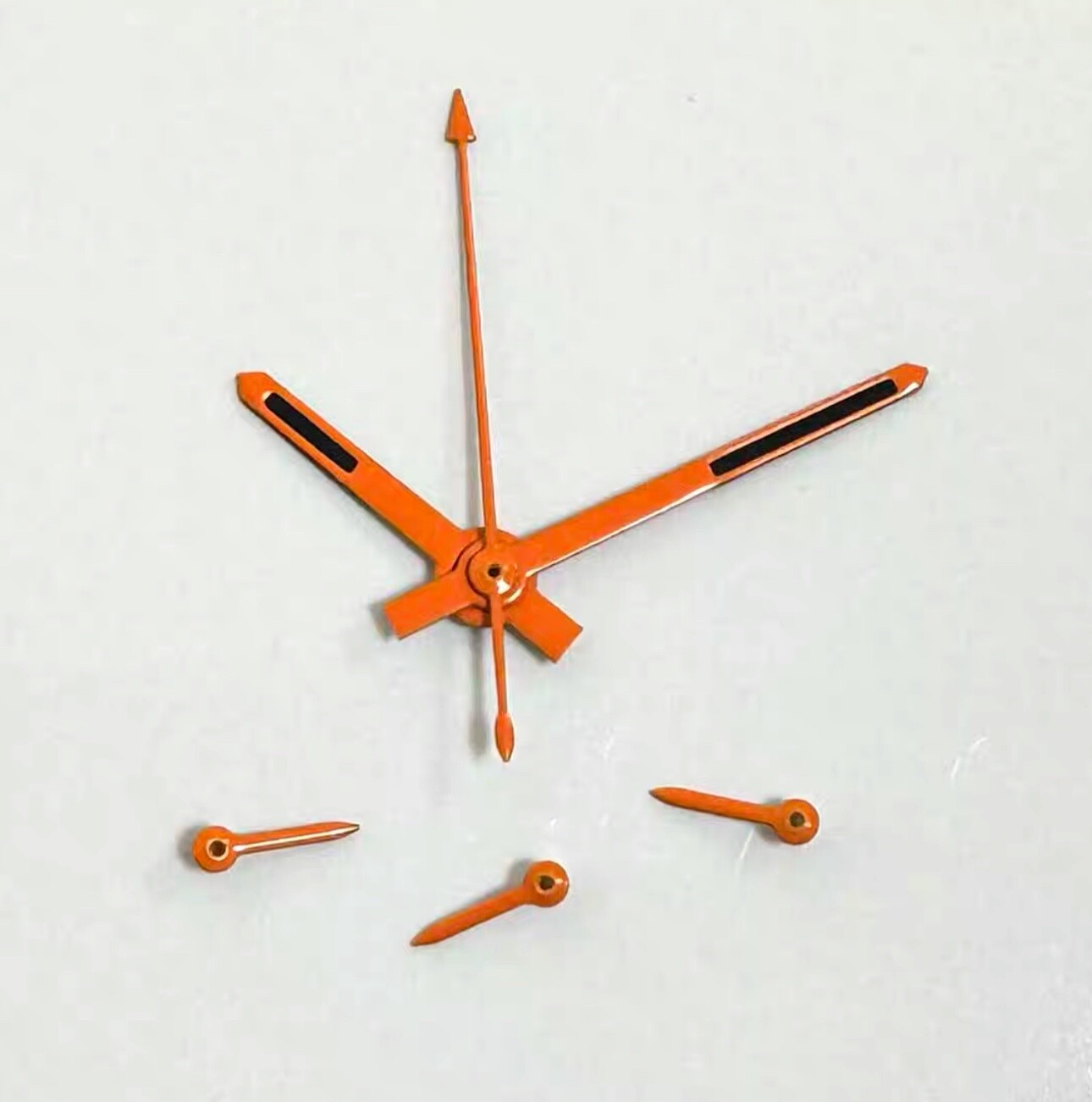 1 Set Orange Arrow Green Luminous Watch Hand (6 PCS) for Quartz Movement VK63