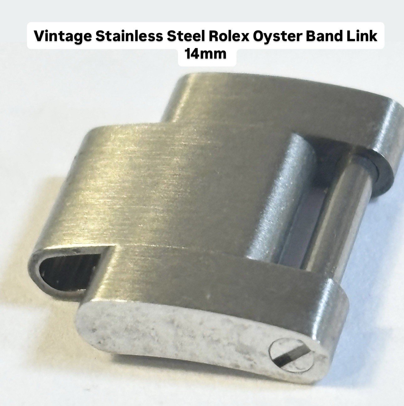 Vintage Rolex Stainless Steel Oyster Link 14mm
