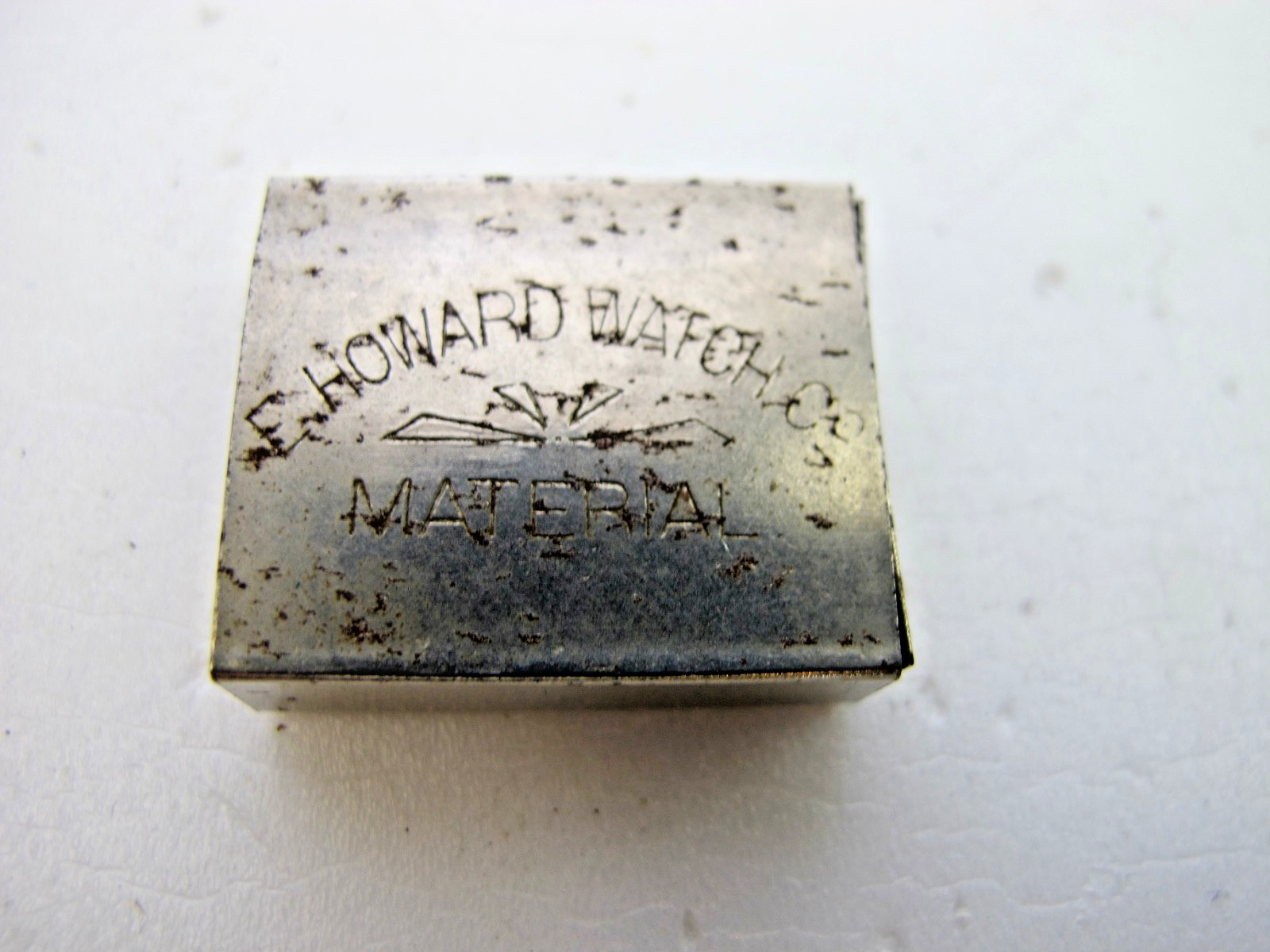 Genuine E. Howard Watch Co Material Tin