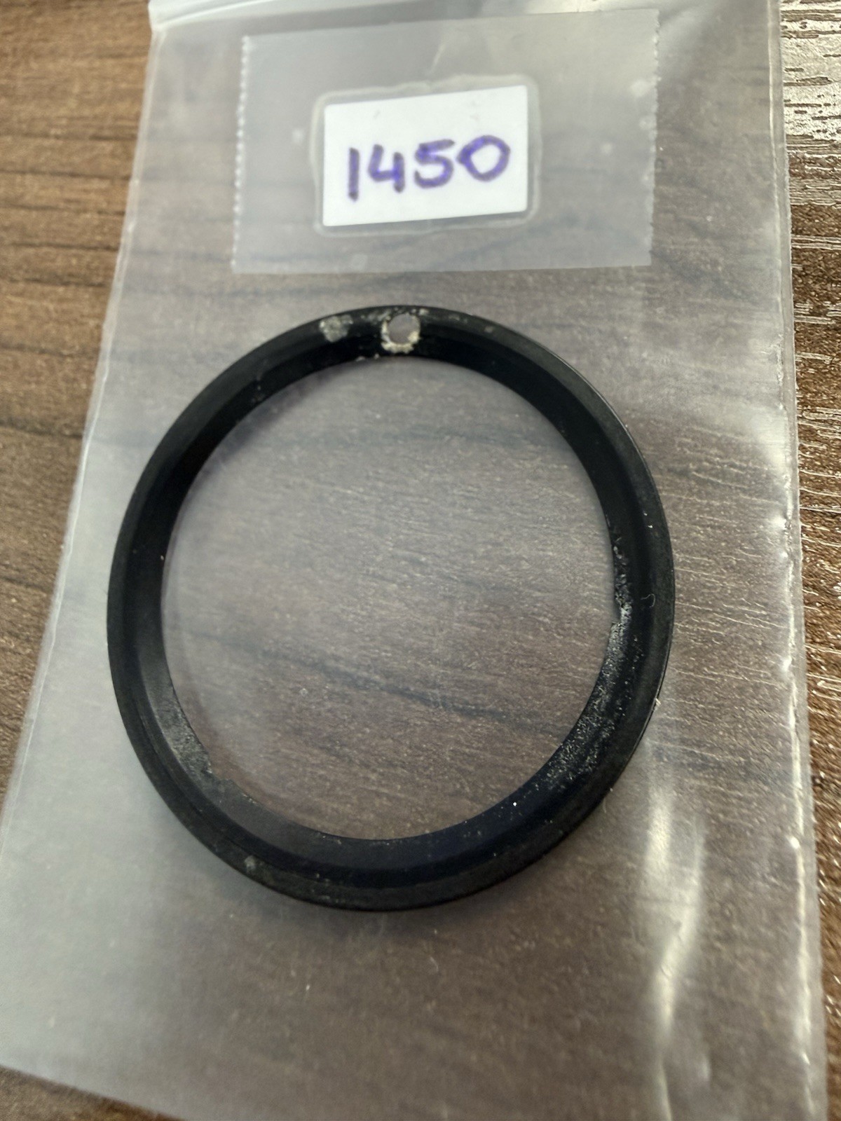 Genuine ROLEX Submariner 16610 16800 168000 “Flat 4” Black Bezel Insert -OC#1450