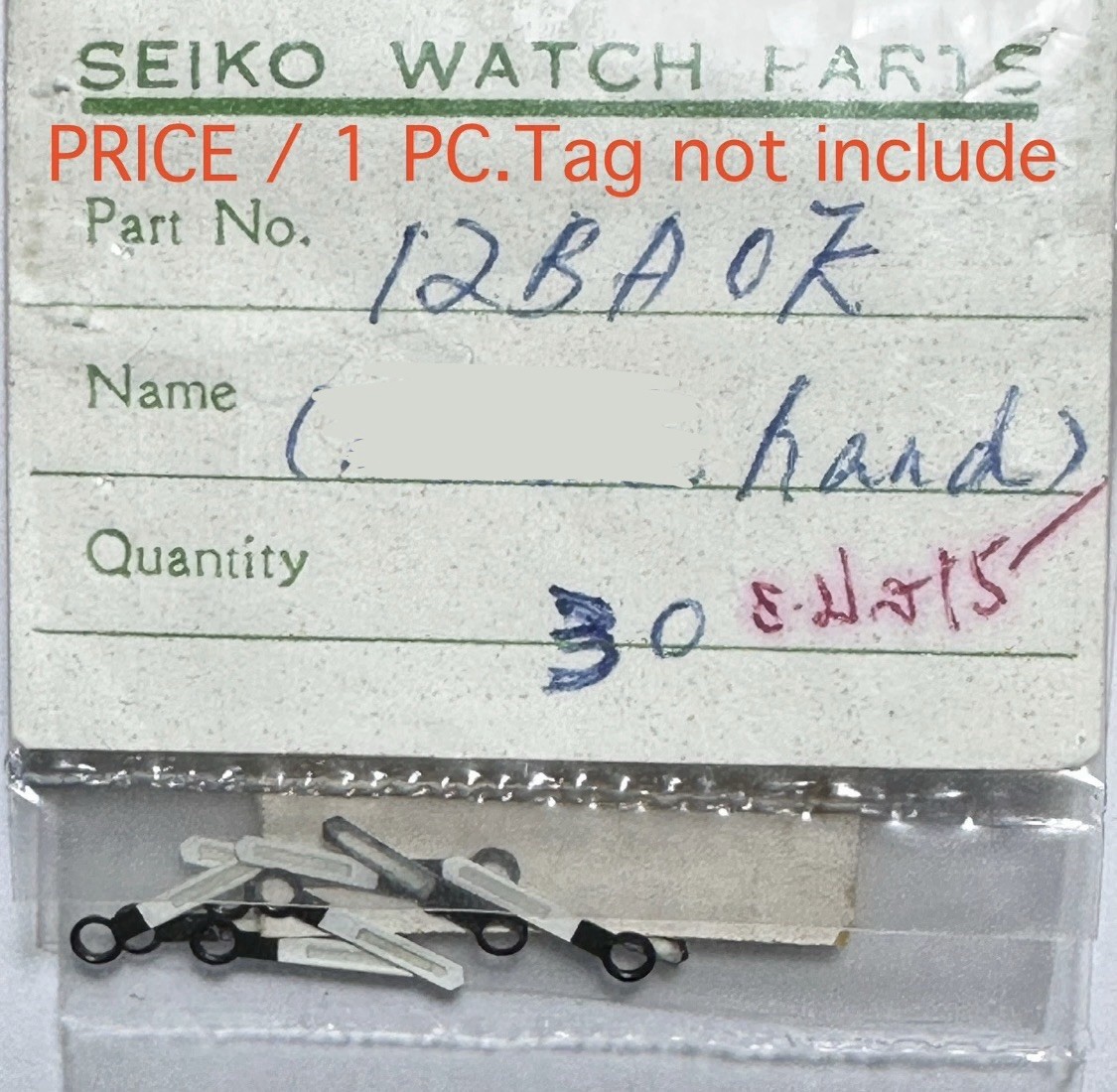 NOS ORIGINAL HOUR HAND FOR VINTAGE SEIKO 6138, 6139, 7546 MODELS SEE LIST