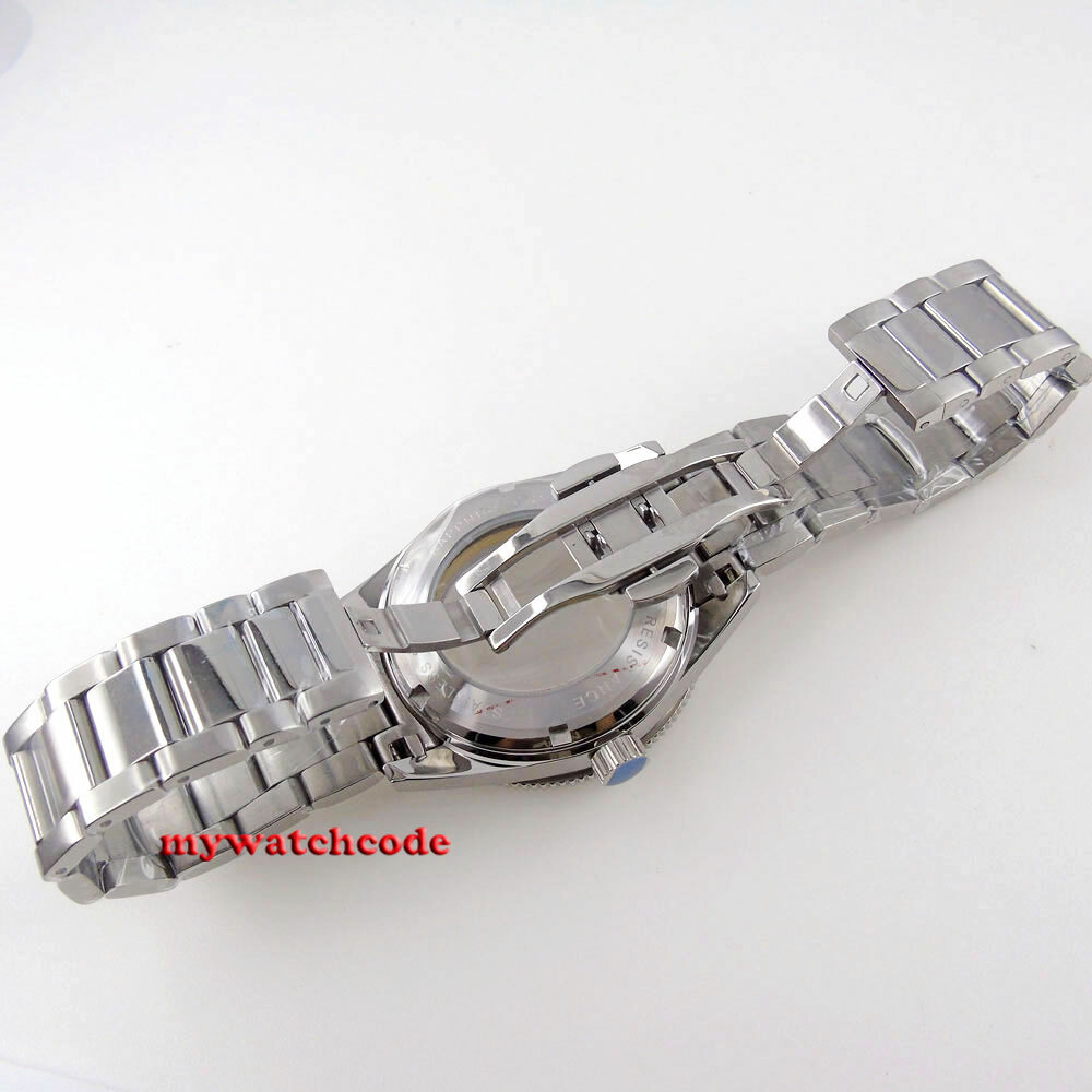 10atm 41mm ceramic bezel sapphire glass Watch Case fit for NH35 NH36 miyota 8215