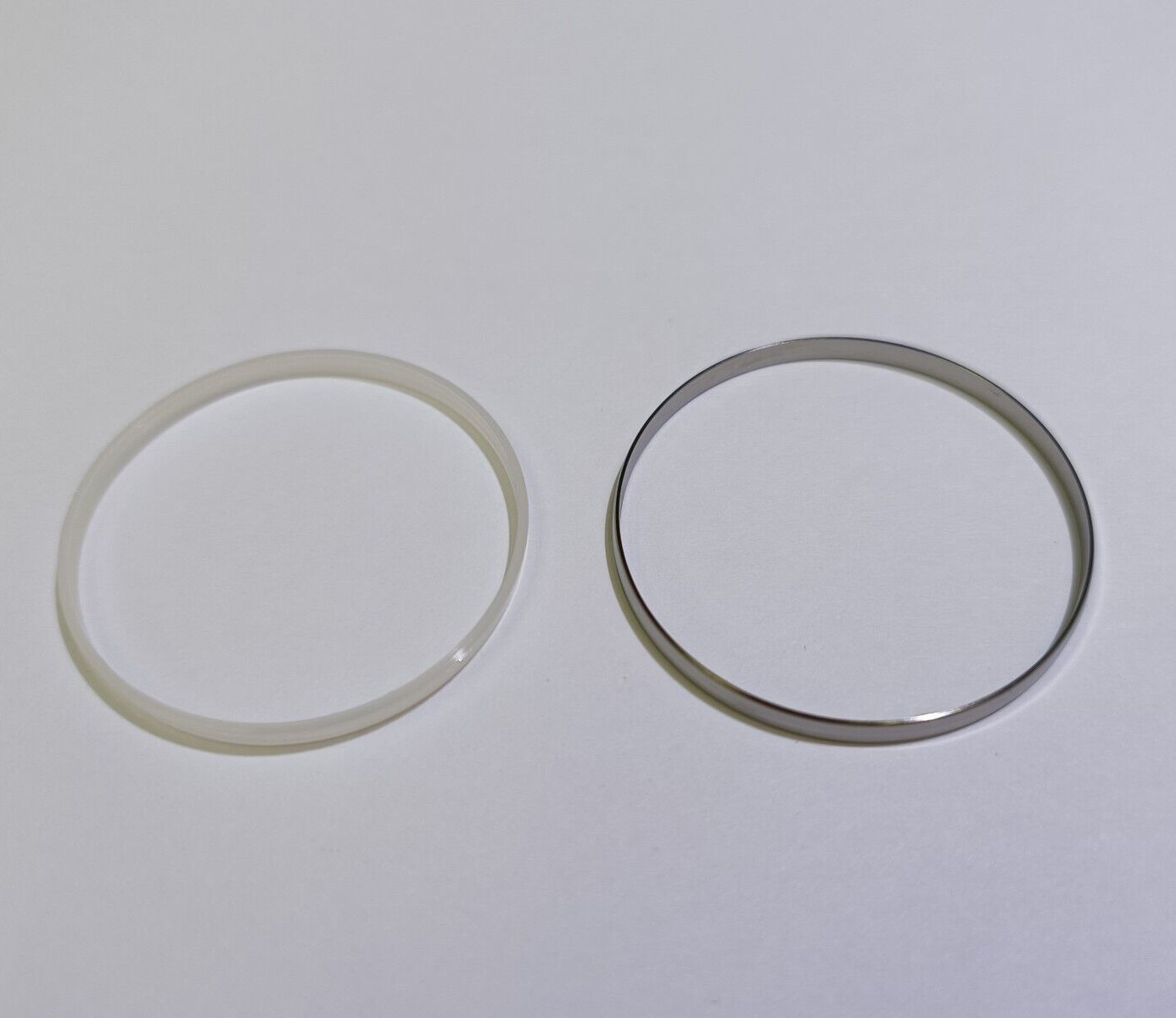 ROLEX DAYTONA 116509 116508 WATCH CRYSTAL GASKET & RETAIN RING (NOS & ORIGINAL)