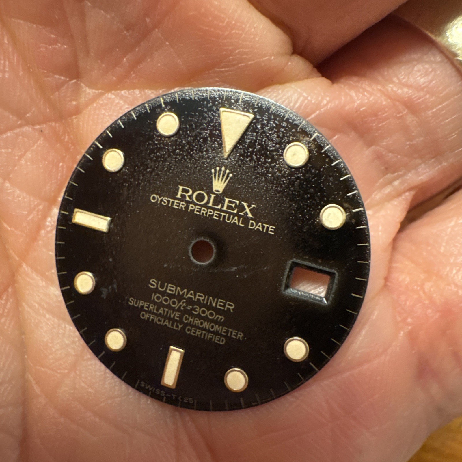 Tropical Rare Rolex Oyster Submariner 16618 16613 dial excellent Patina (S2)