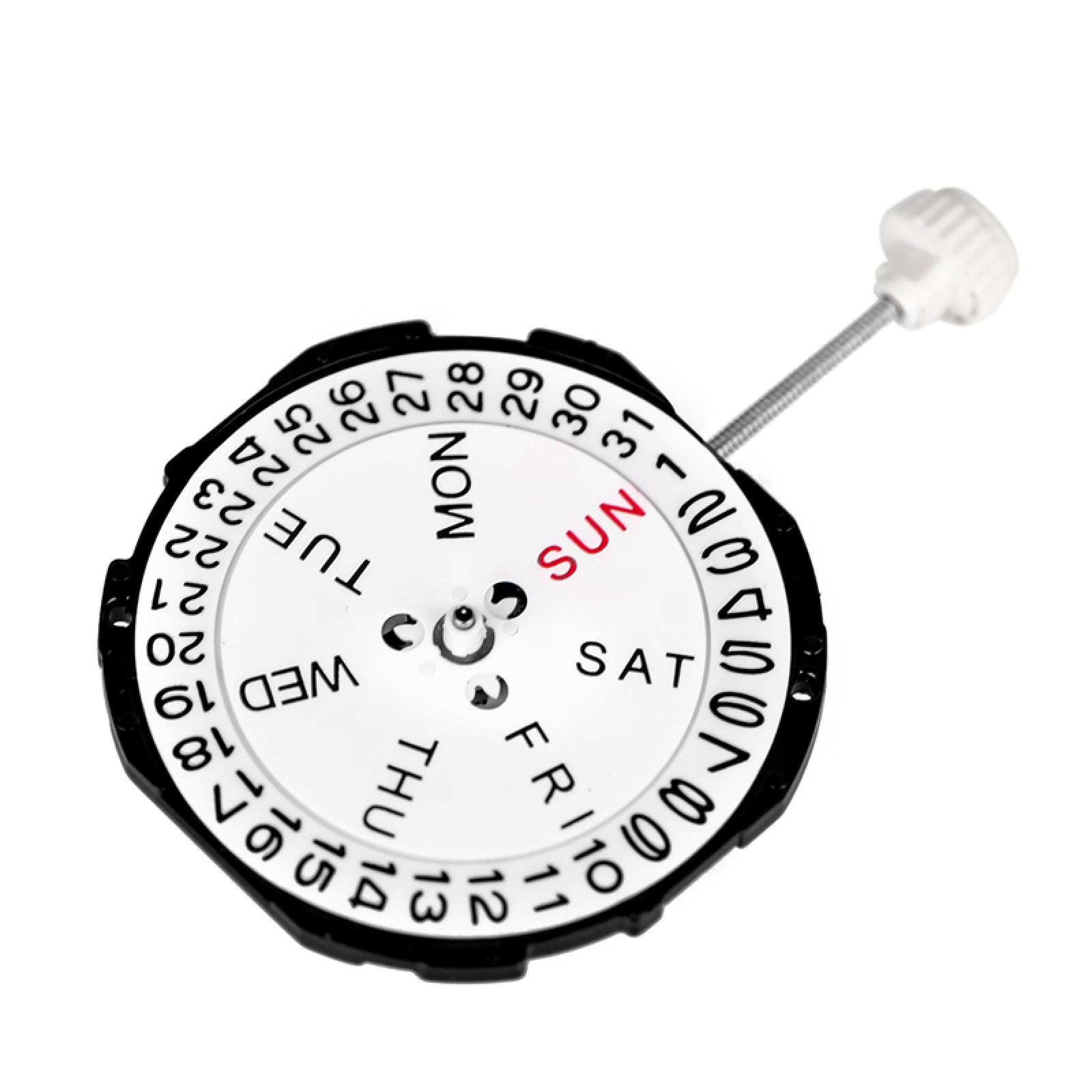 Replacement 26mm Dual Calendar Day & Date At 3 Quartz Watch Movement for SL28