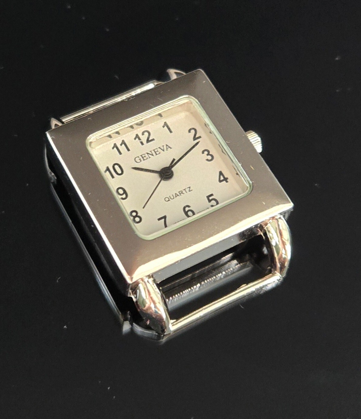 Watch Faces for Beading Ribbon Oval Rectangle Big Surface Battery 10 pcs