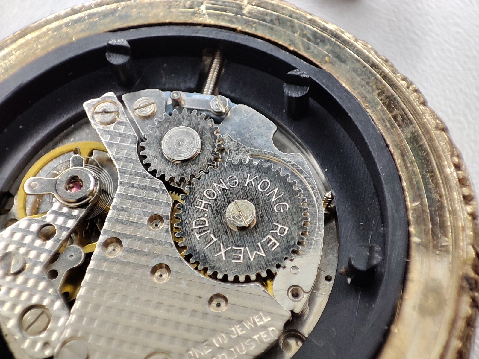 fisherman prefect pocket Watch parrenin AP 2640D remex 46.5 mm – for parts