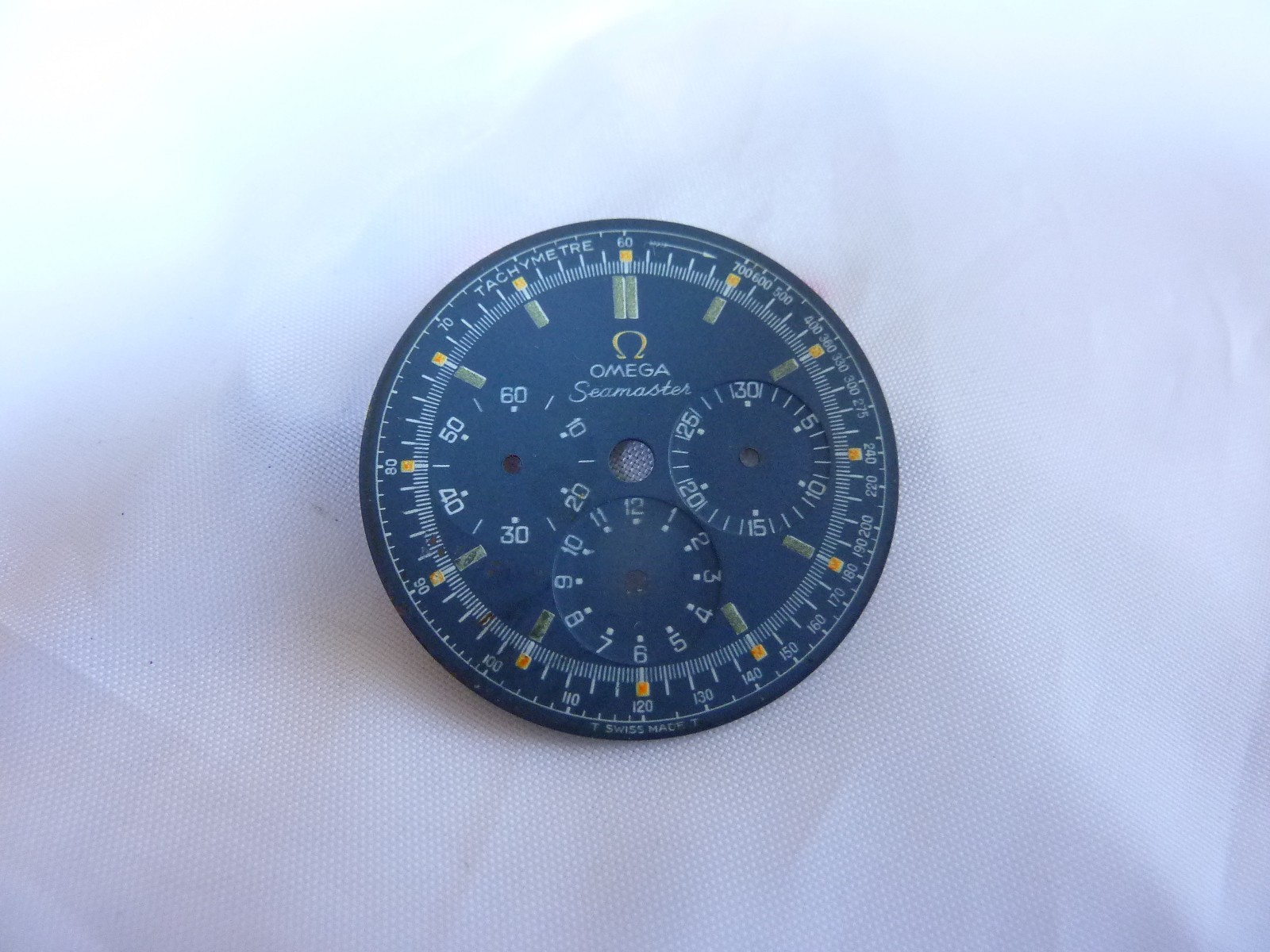 OMEGA SEAMASTER BLUE TRITIUM DIAL FOR CAL 861 FIRST GENERATION SUPERB CONDITION