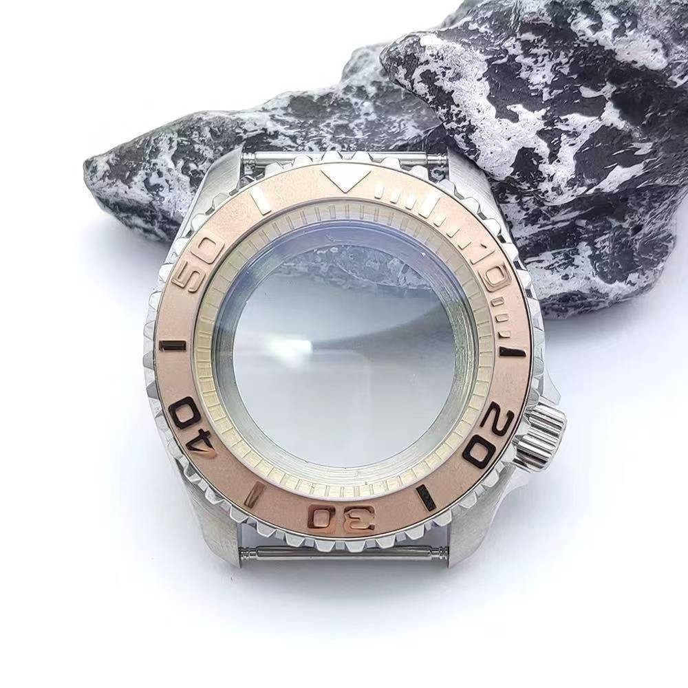 41mm NH35 NH36 Watch Case Stainless Steel Sapphire Crystal Waterproof
