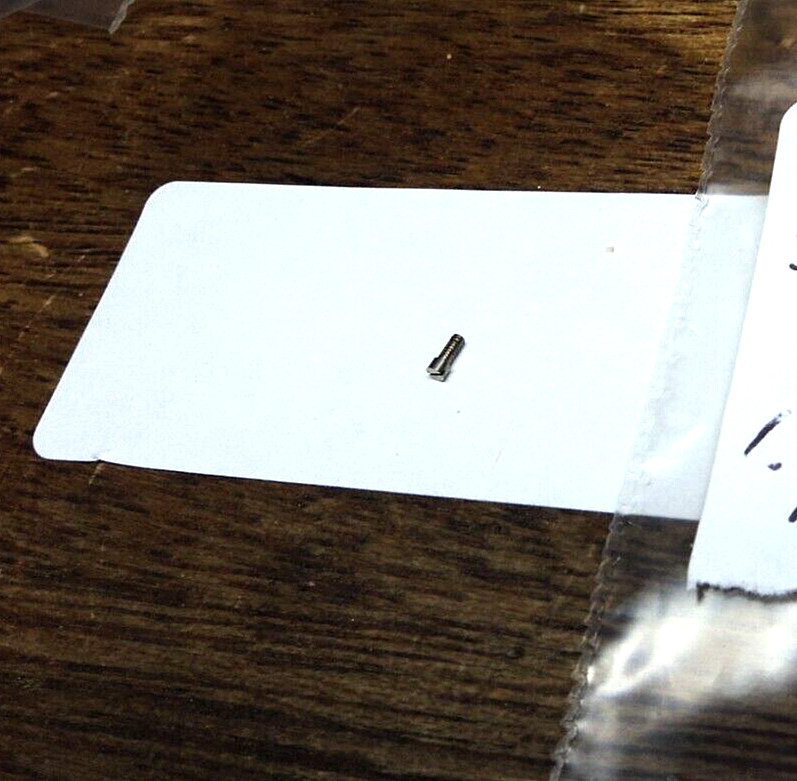 Longines 13ZN – 13ZN-12 Chronograph SCREW 3.3MM LONG 1.4MM HEAD 1.05MM SHANK