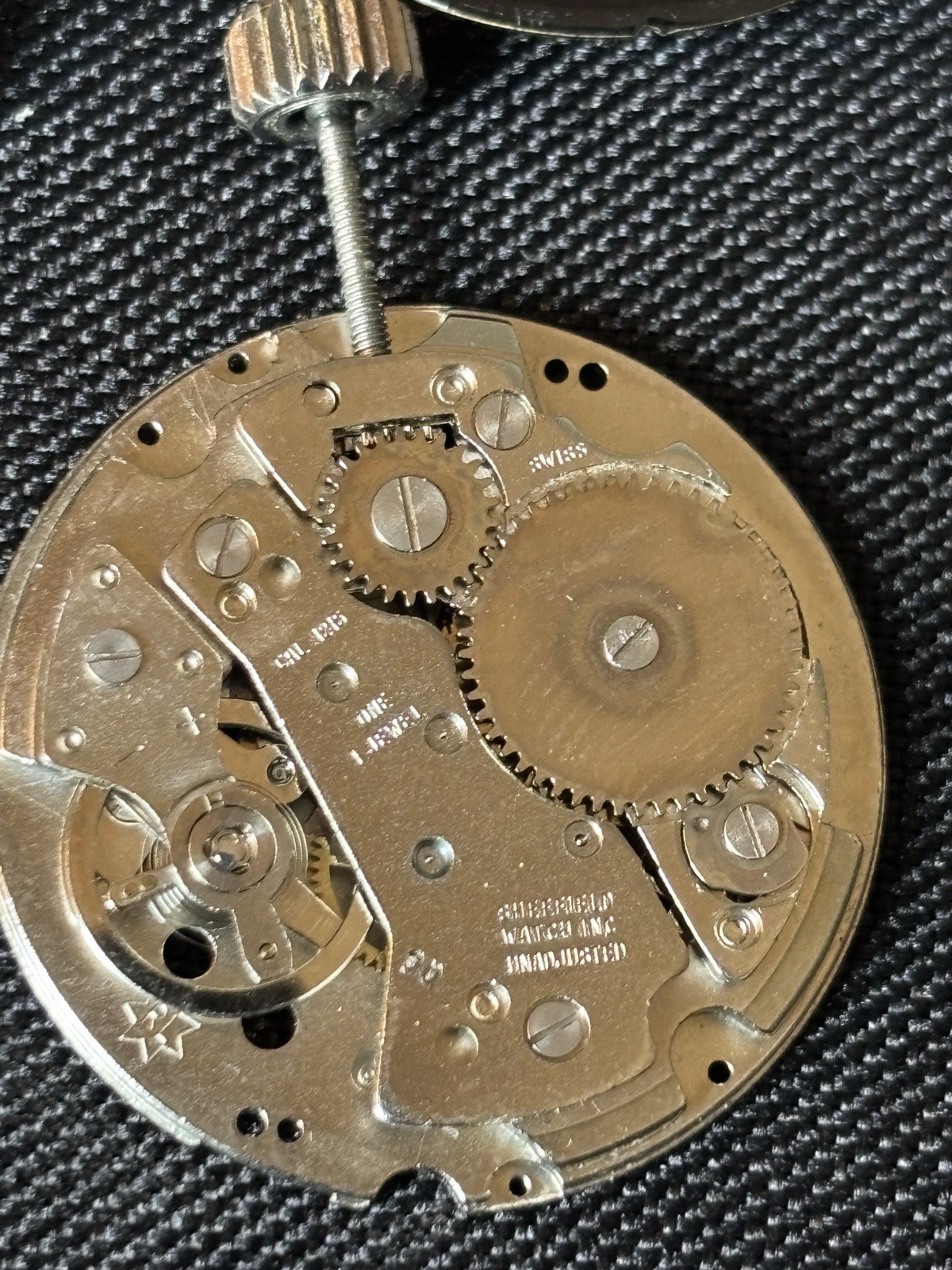 Sheffield All Sport Dive Watch Parts Dial Case Movement Hands watchmaker lot