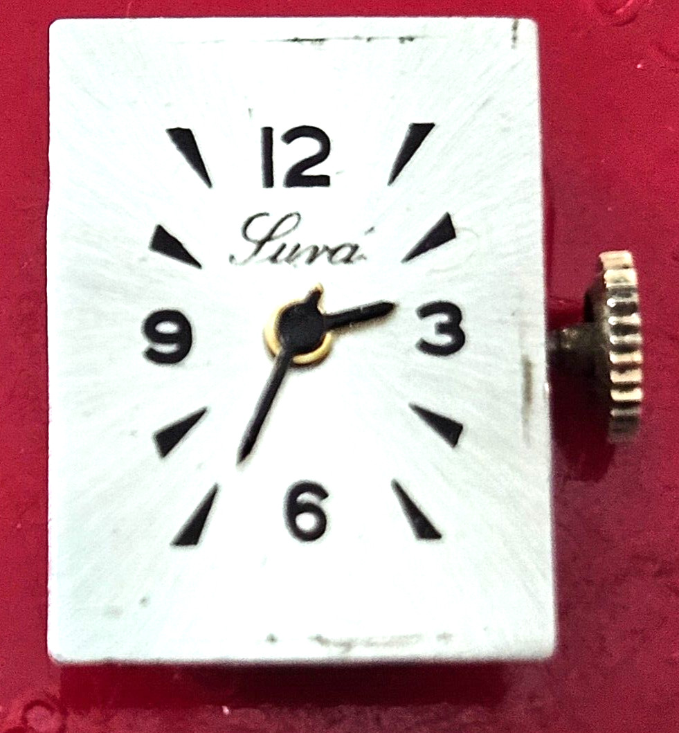 VINTAGE~WAKMANN~17J SWISS WATCH MOVEMENT (RUNNING)
