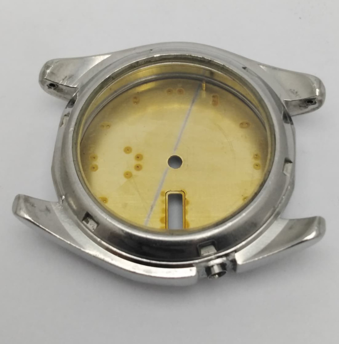 Seiko 5 Automatic 7S36-00X0 Japan Men’s Watch Case and Dial Only For Parts