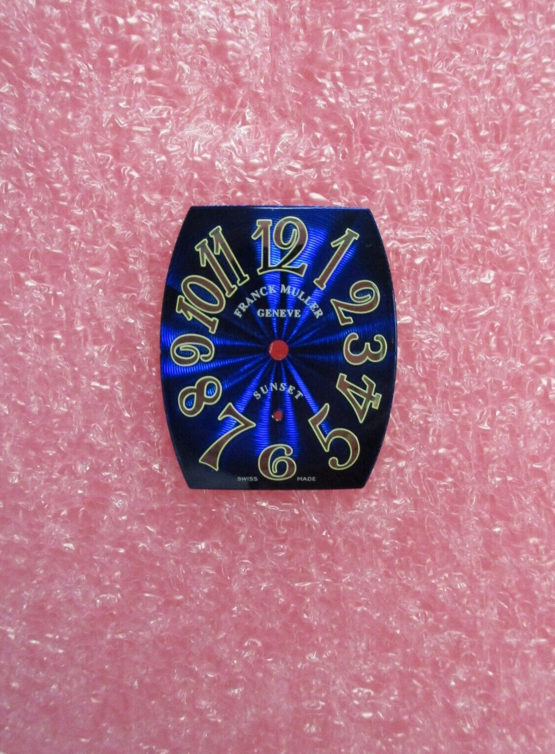 FRANCK MULLER Geneve SUNSET Blue Tonneau Dial Approximately 23.1 mm x 27.9 mm