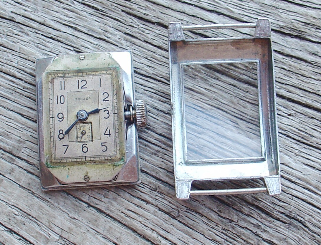 Vintage Rary Soviet ZVEZDA Mens Watch 15 jew. 4-1959 SERVICED