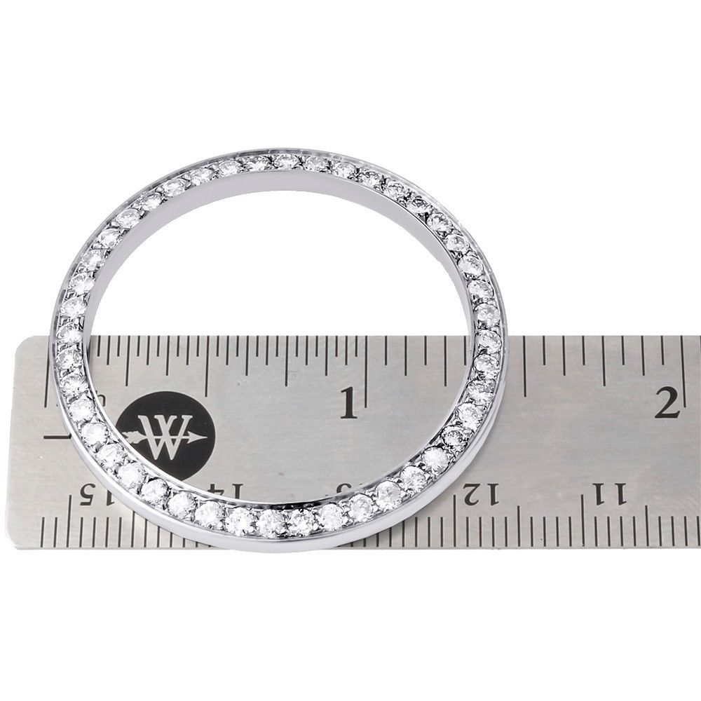 Rolex DateJust Custom Diamond Bezel to Fit 36mm Watches ONLY Round Cut 1.90 Ct.