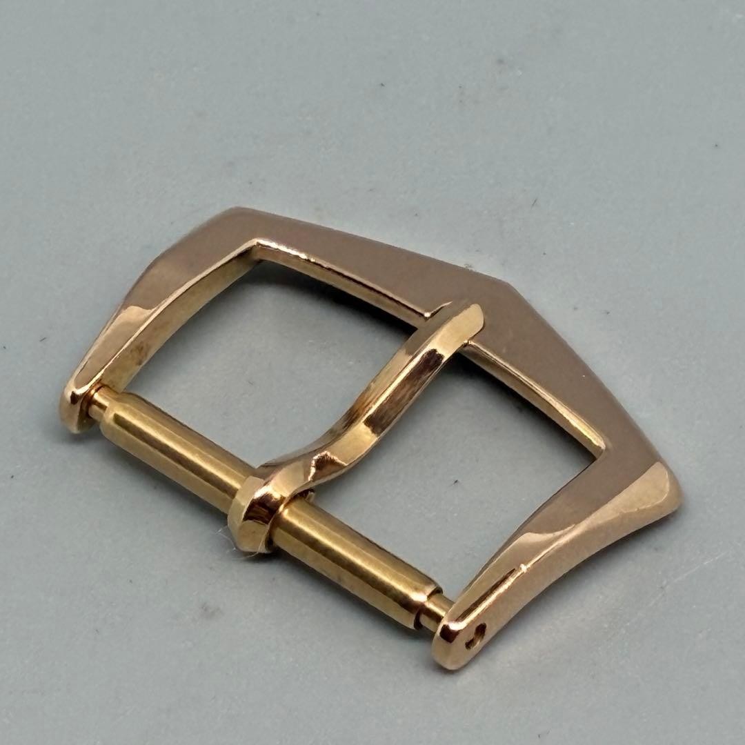 PATEK PHILIPPE 18K Rose Gold Tang Buckle Original 16 mm