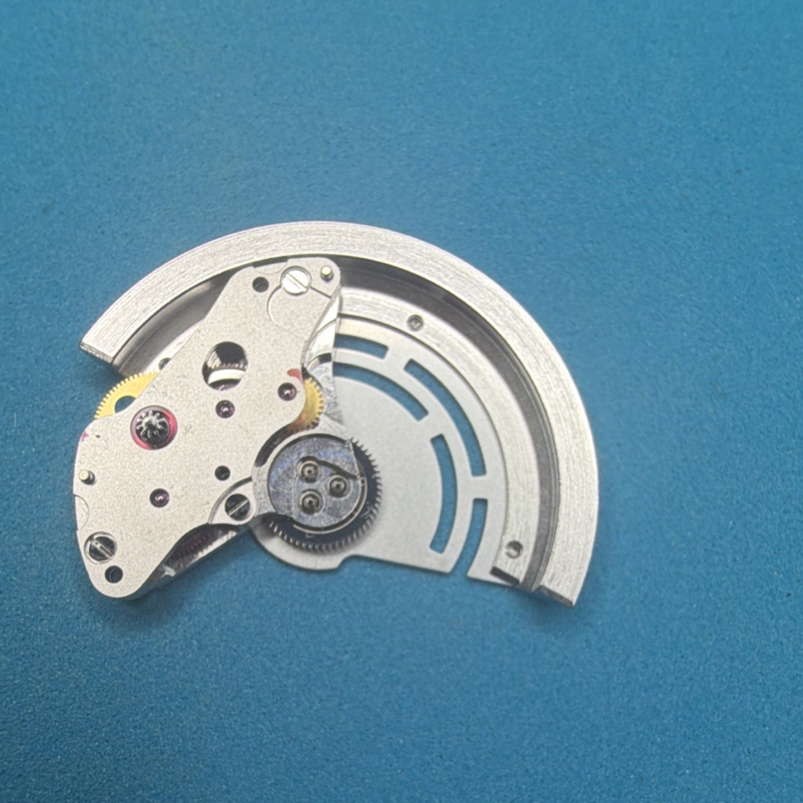 Rolex Yacht-Master II Rotor Oscillating Weight Silver Watch Movement Part