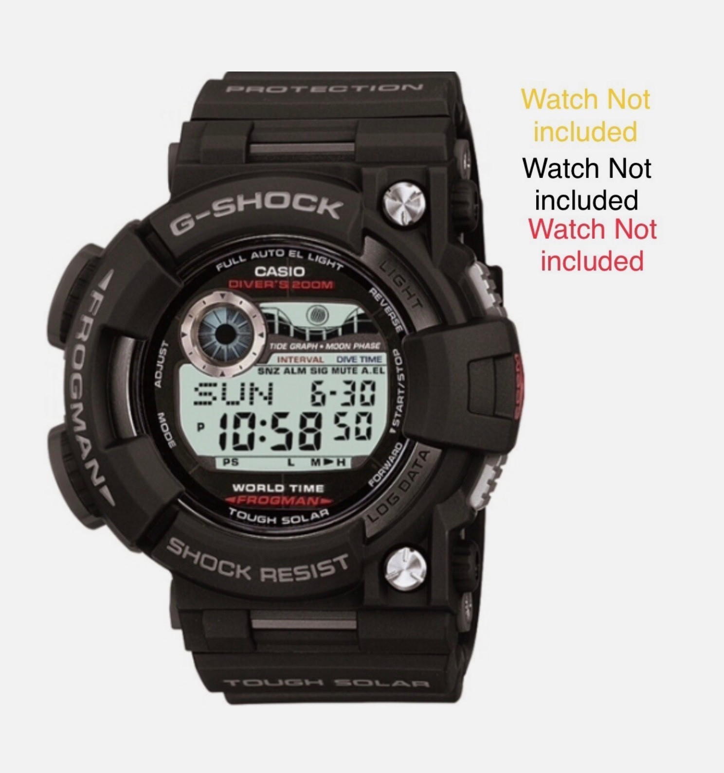 Casio G-Shock band screw GF-1000 GF-1000BP GF-1000NV GWF-1000 GWF-1000BP x One