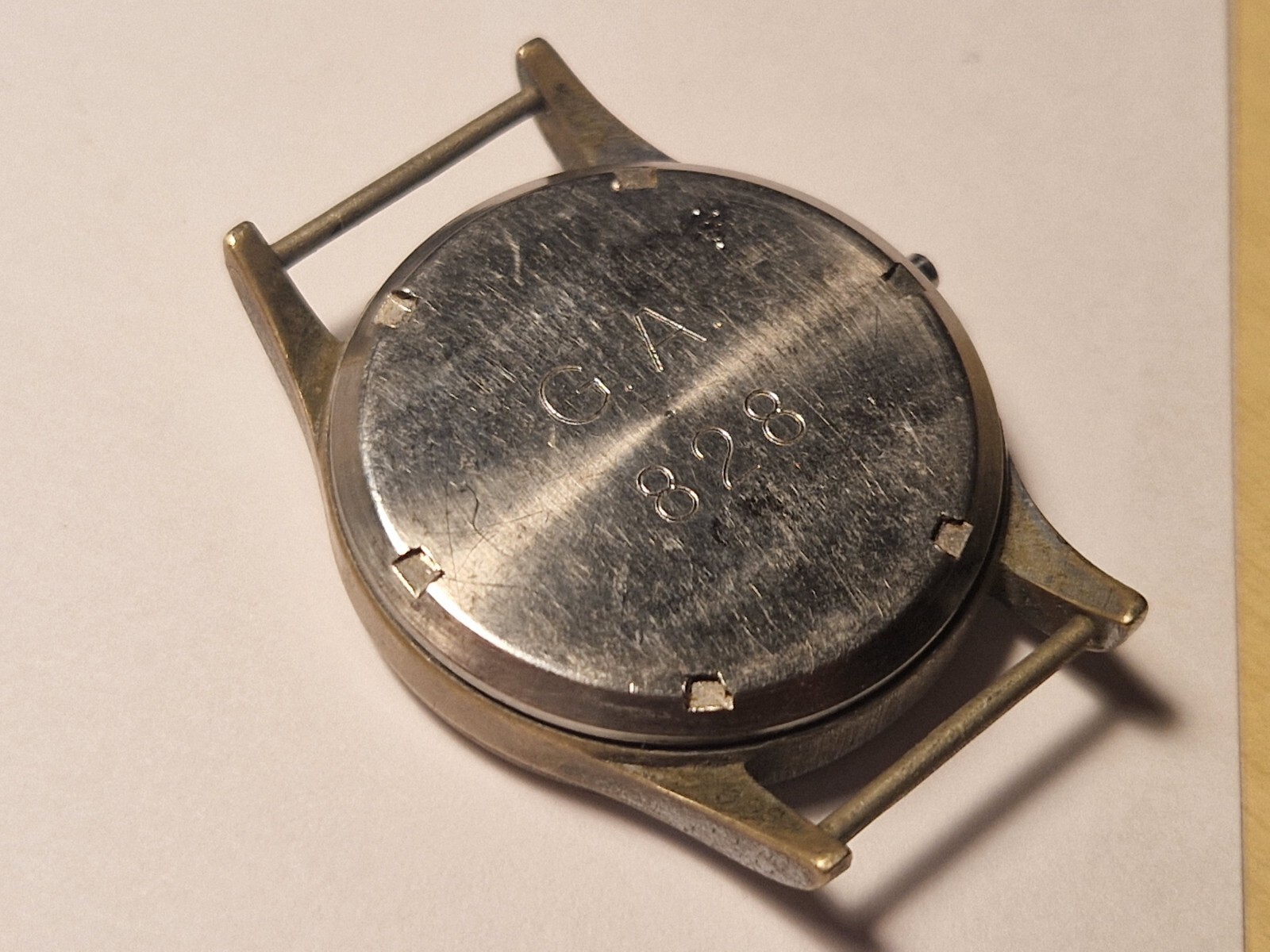G.A GHANA ARMY MILITARY RECORD WATCH CASE ONLY 1x