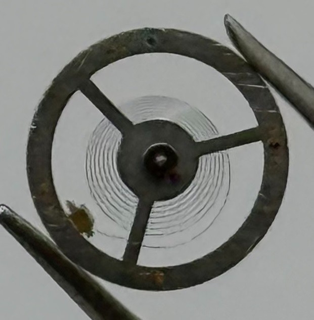 EB 8320 8321 8330 Balance Wheel Complete And Spring 6¾’’’ Watch Movements Parts