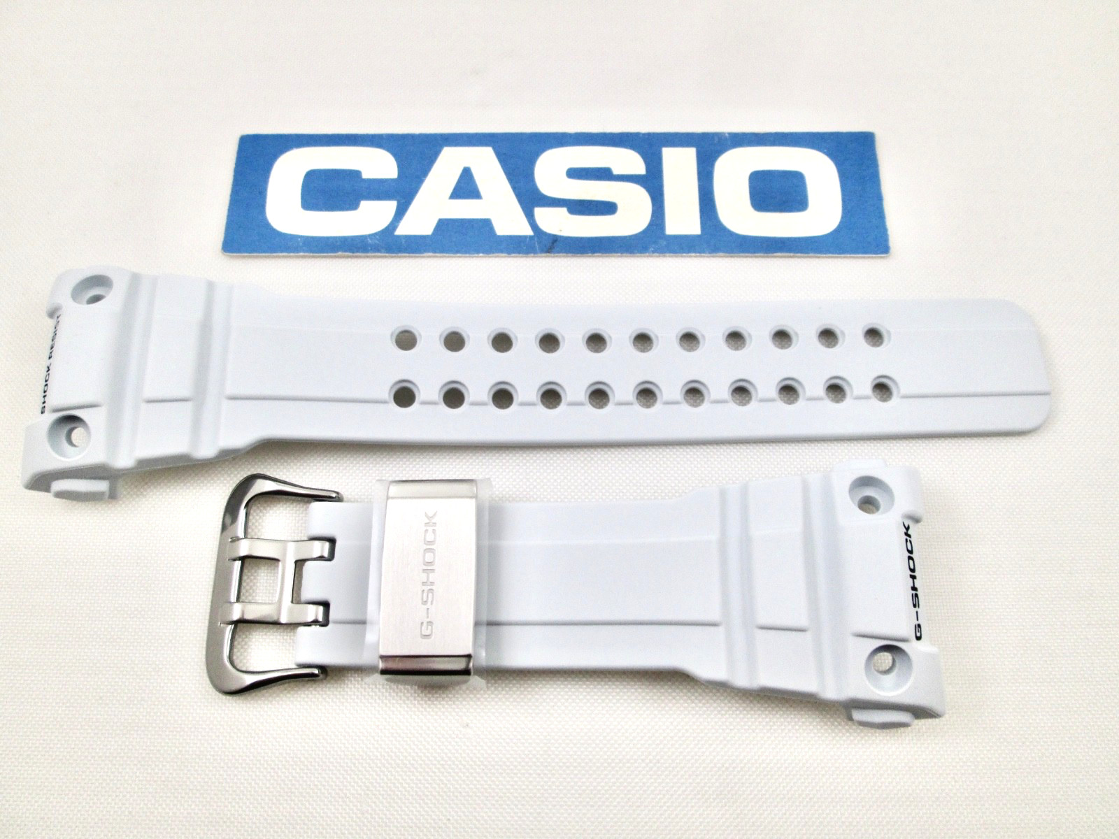 Genuine Casio G-Shock Gulfmaster GWN-1000 GWN1000 snow white resin watch band