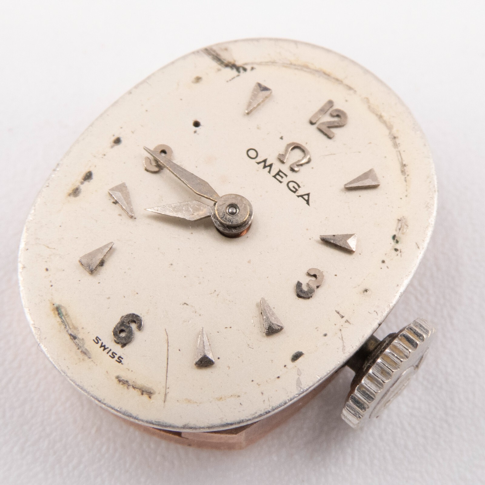 Vintage Omega Caliber 481 17-Jewel 2-Adjustment Wristwatch Movement, Runs