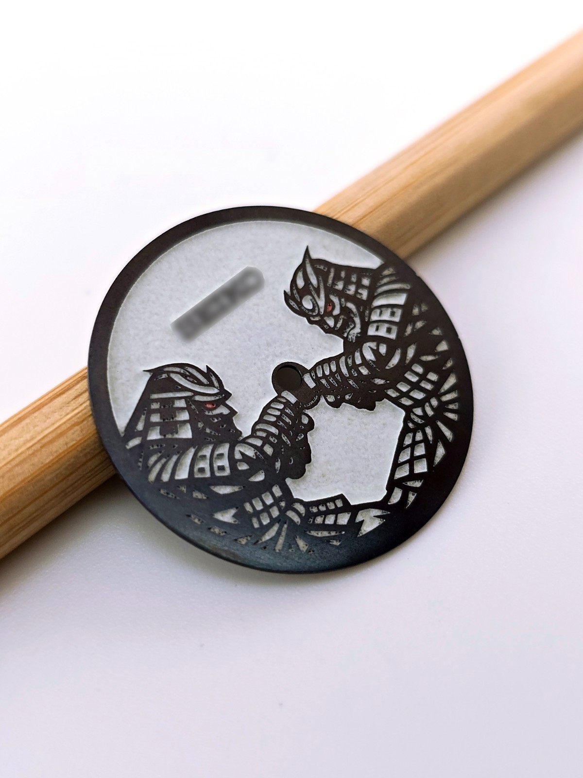 Custom-Made FULL LUME Watch Dial | Samurai – Order any designsize