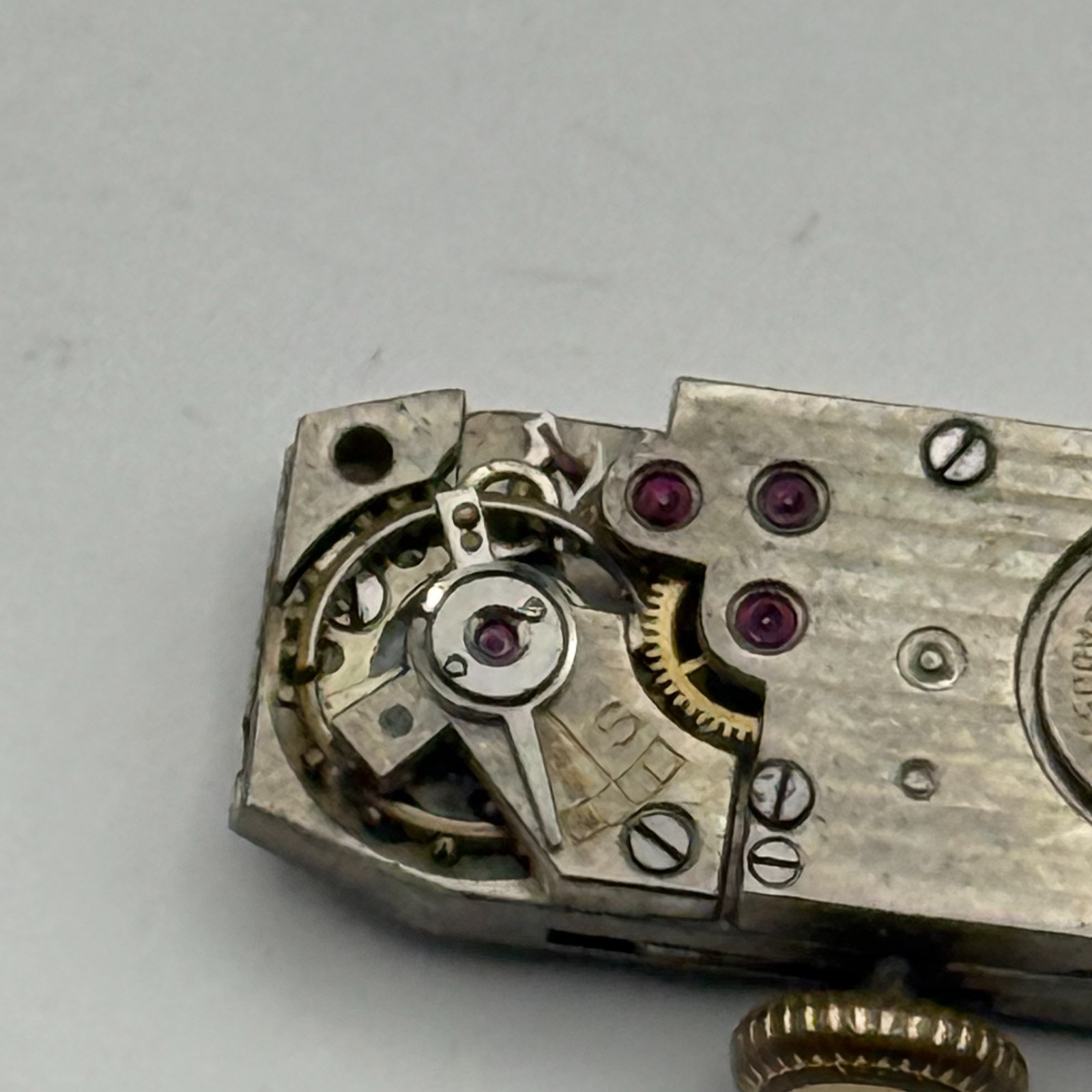 Lecoultre Watch Movement Ladies 15 Jewels 3 Adjustments Manual Wind Parts 11.5mm