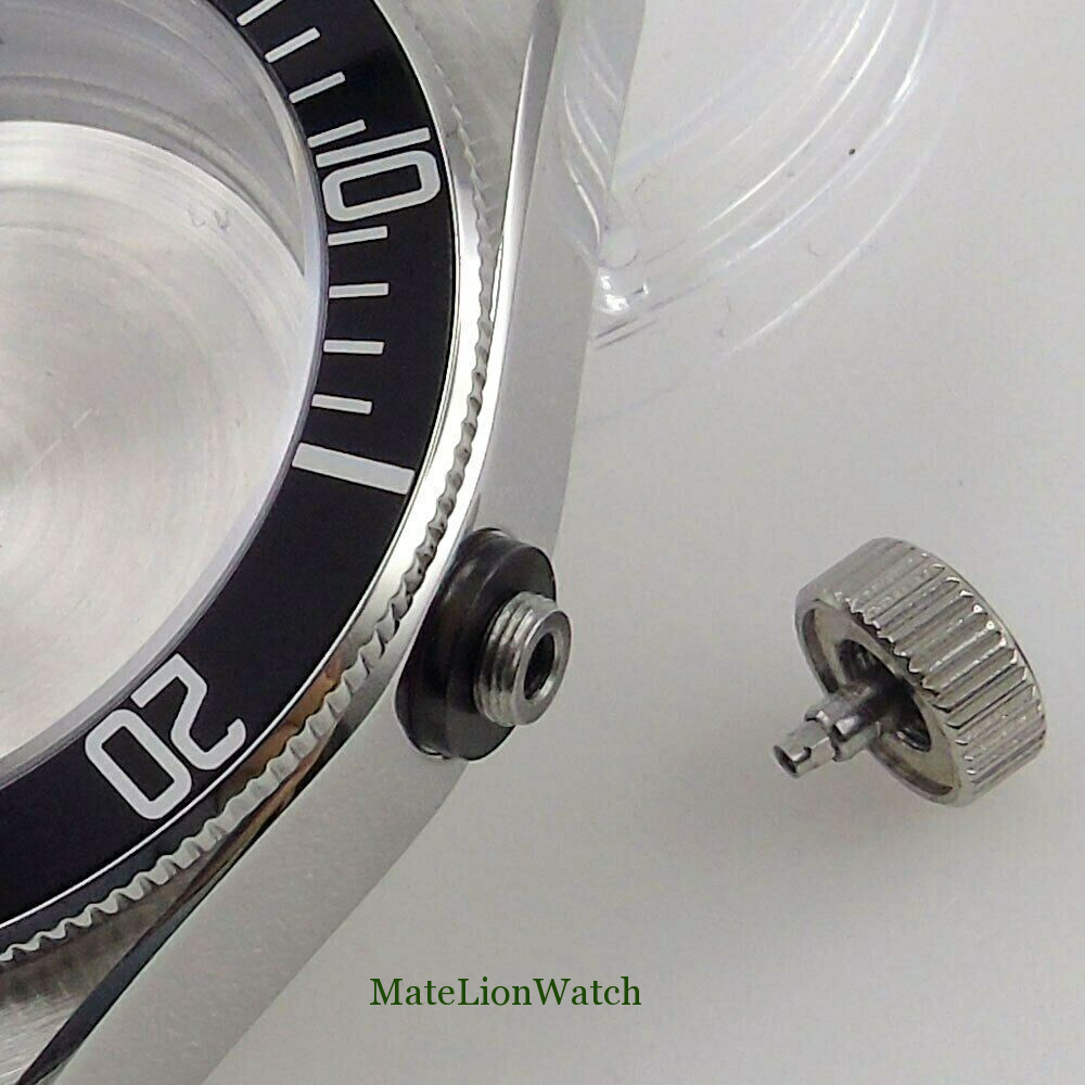 41mm Watch Case+Hands+Dial Fit For NH35/NH35A Sapphire Glass 100M Waterproof