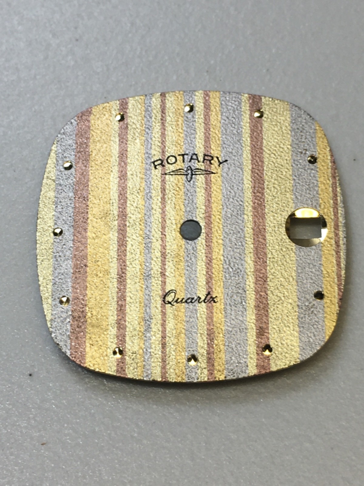 Rotary Vintage Wrist Watch Multi-Colour Dial New Old Stock Cal ETA 555.415