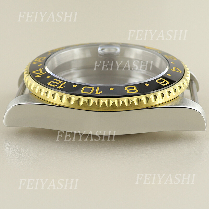 Stainless Steel SUB GMT Nh35 Watch Case Part For Eta 2824 Movement 28.5mm Dial