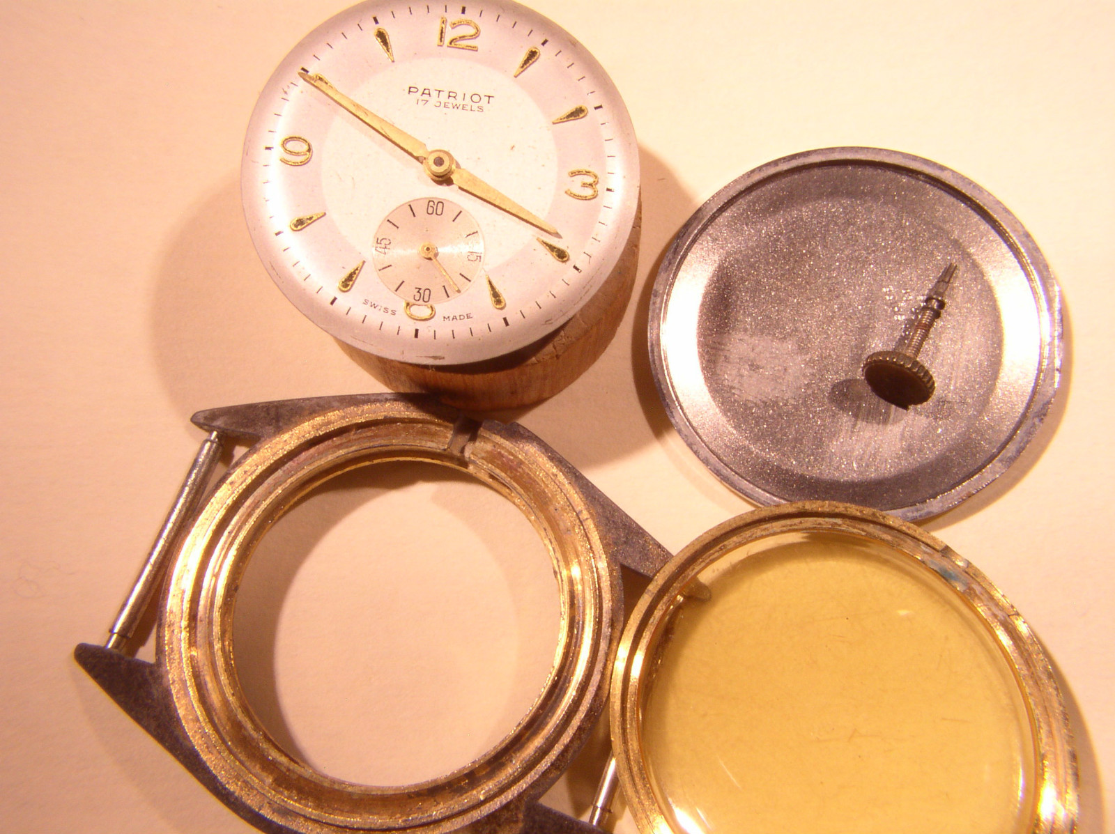 EBAUCHES BETTLACH, EB 1332 Watch Movement Parts or Restoration