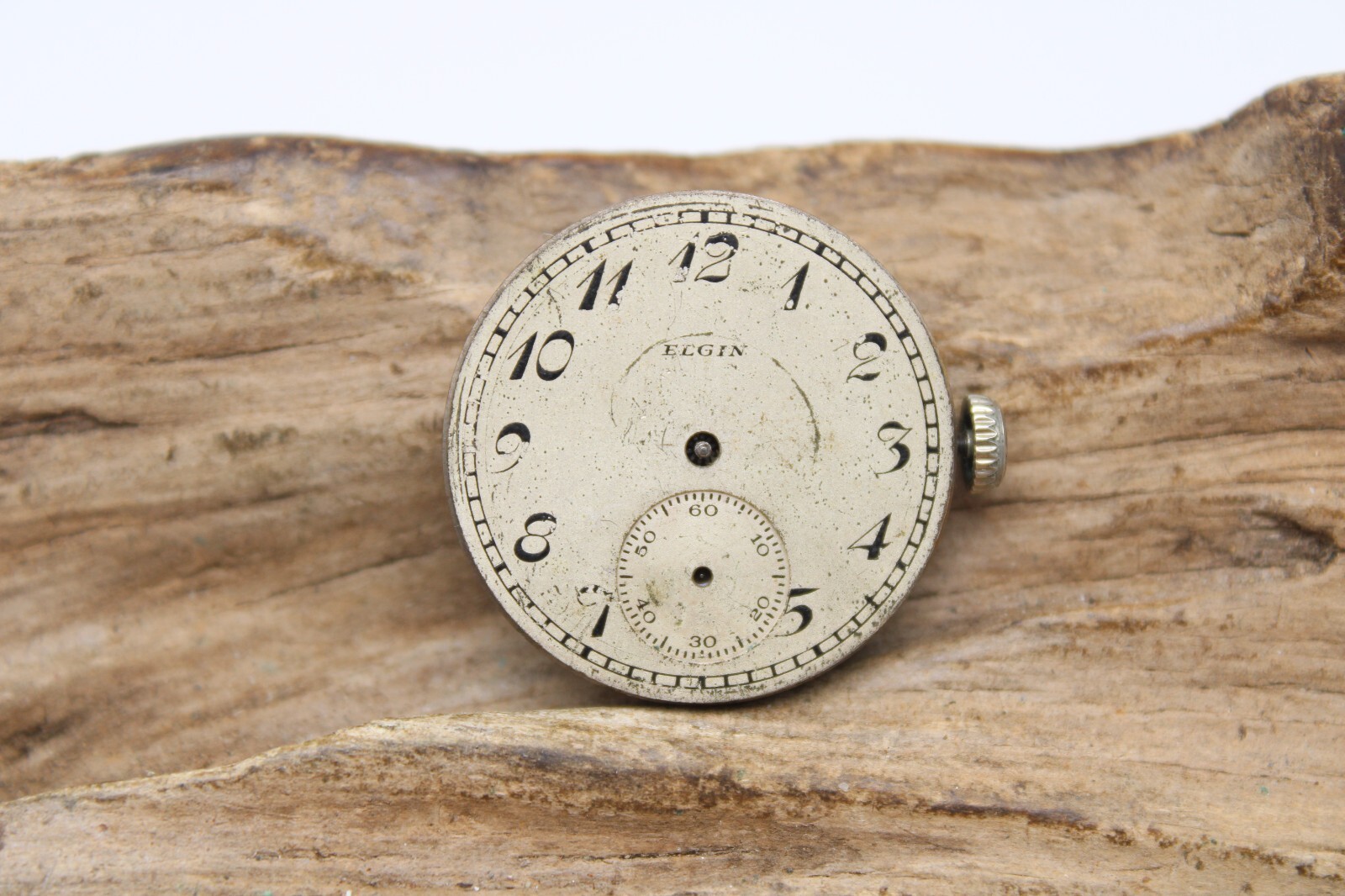 1925 ELGIN 27581825 MEN’S POCKET WATCH MOVEMENT GRADE 430 6/0s 7j (SS)