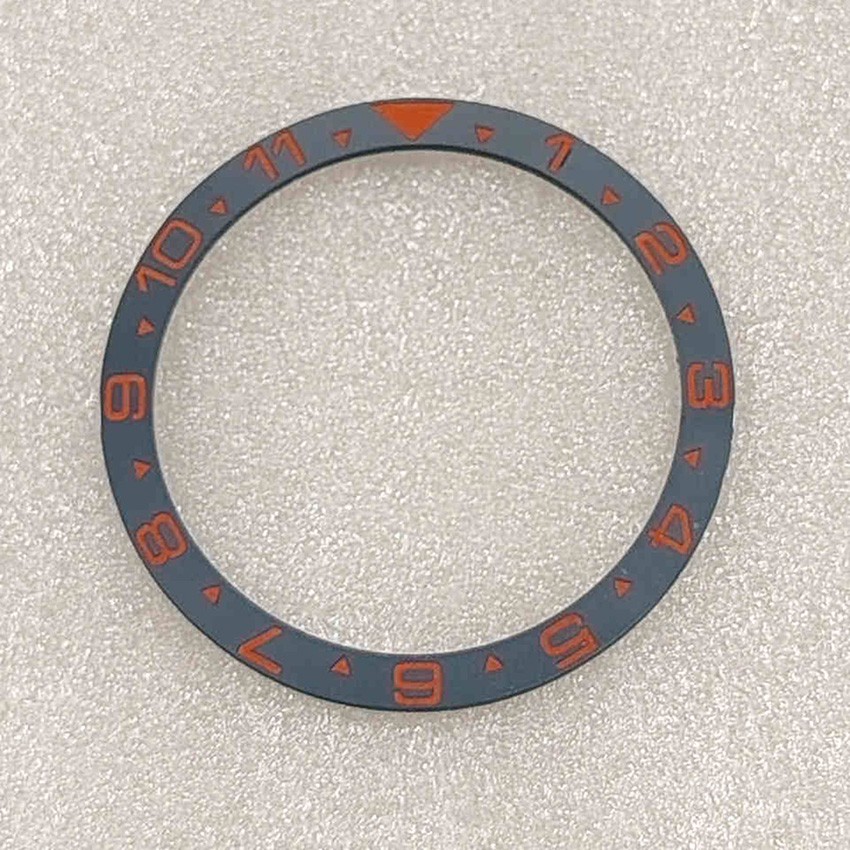 For SUB Case Watch Bezel Ceramic Bezel Flat Bezel Inset Ring Watch Accessory 1PC