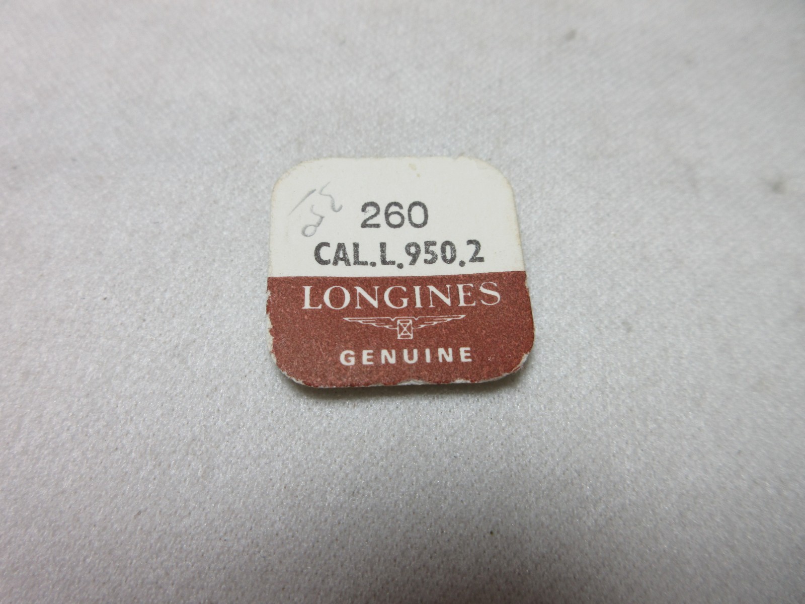 LONGINES WATCH PART 260 CAL L.950.2 WATCHMAKER REPLACEMENT #224