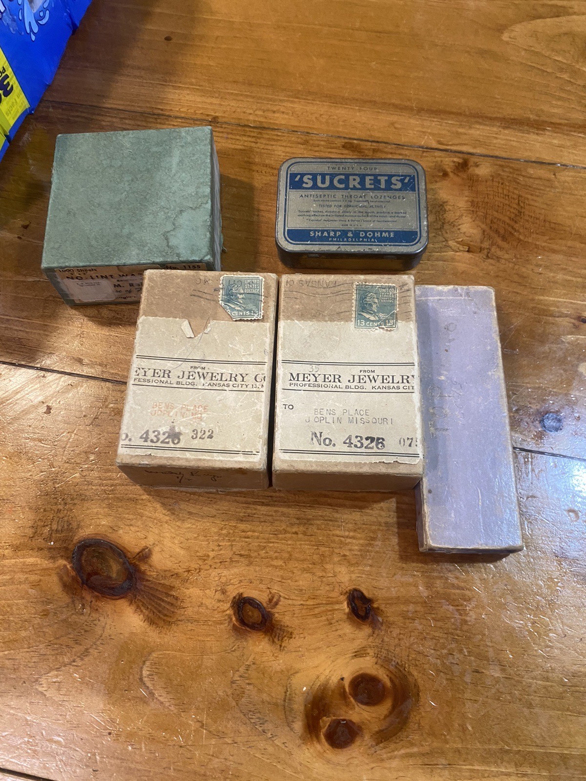 vintage watch parts lot Pins, Paper Links Stamps