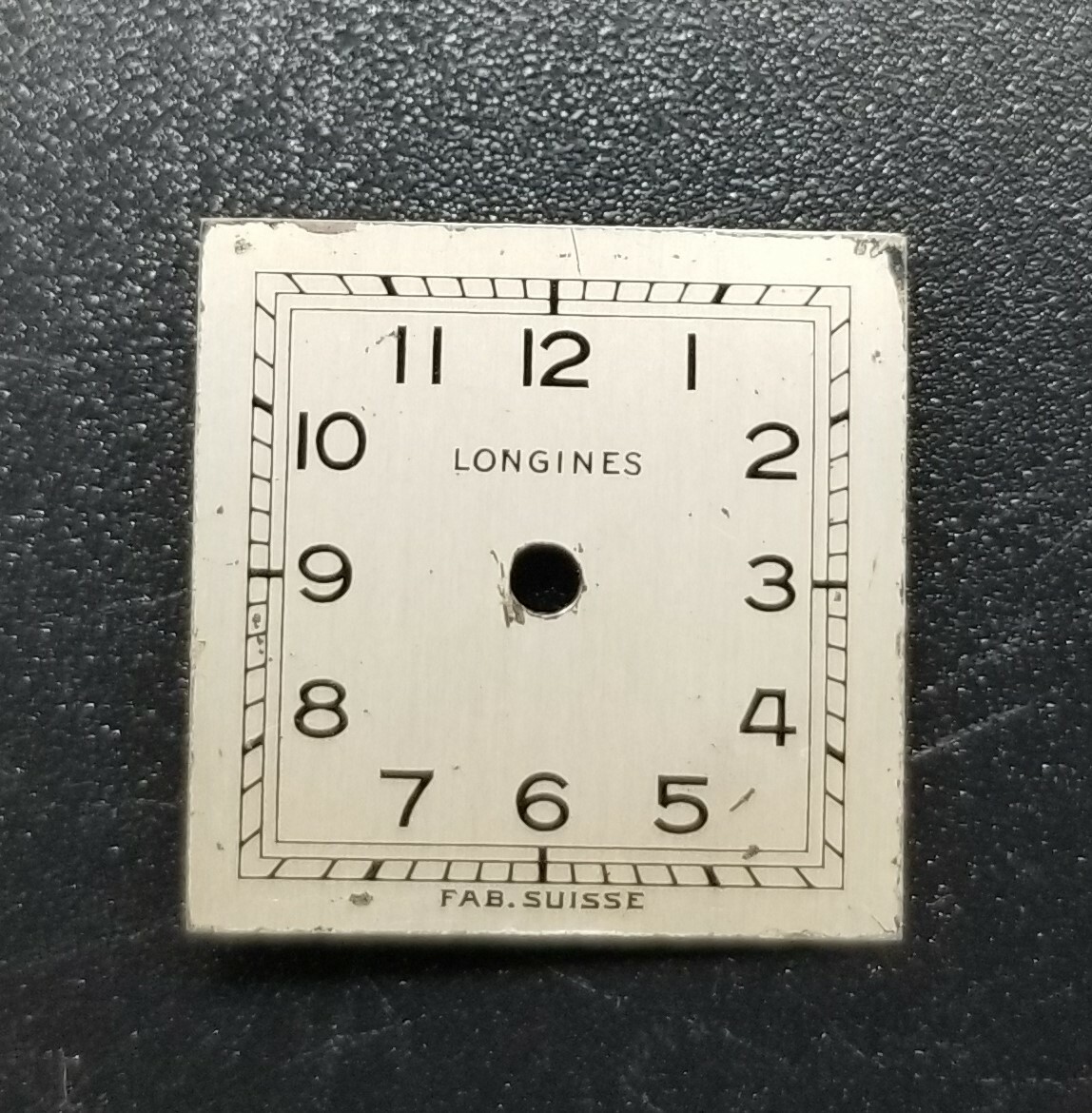Longines Square Metal Dial 15.06mm x 15.20mm (319)