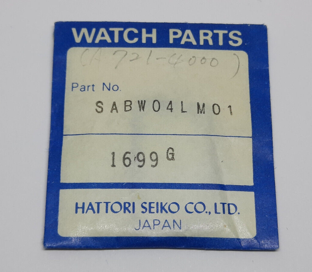 Genuine NOS Seiko SABW04LM01 Crystal for Seiko A721-4000, A721-400C