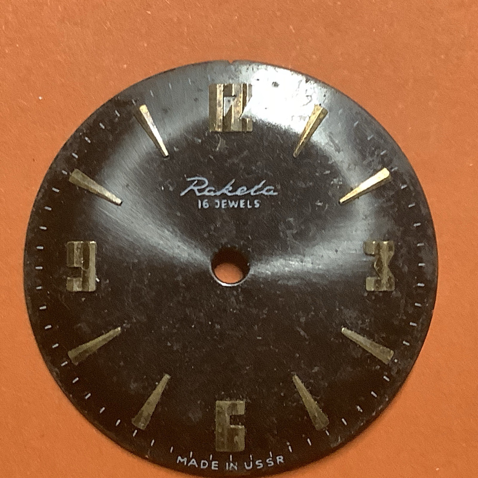 RAKETA 2609. Dial. 29mm Diameter Type 3